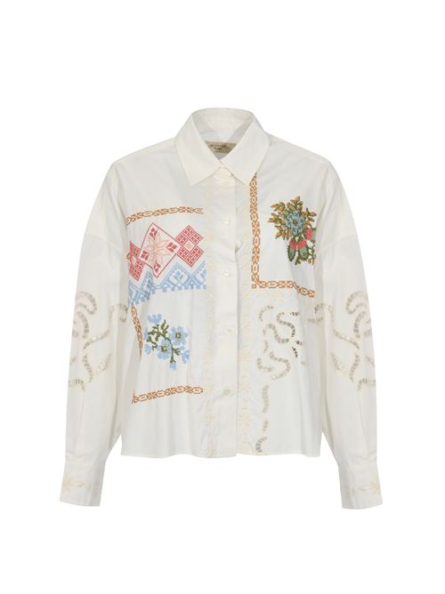 Camicia in cotone WKDFONTE con pizzo e ricami WEEKEND MAX MARA | 2615111022600001